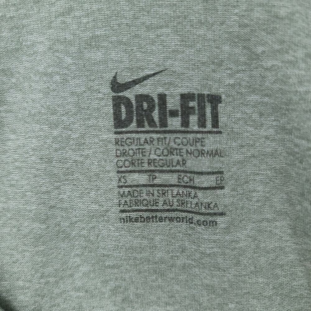 Nike Dri-FIT Gray Racerback Tank Top XS - Picture 3 of 5